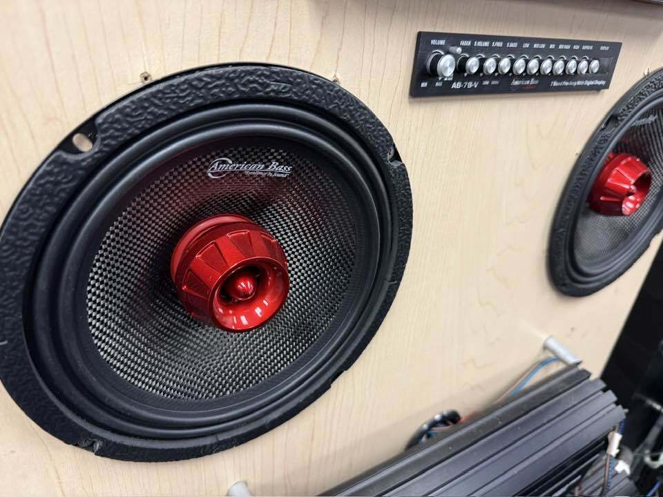 American Bass BIKER 8 Inch Speaker