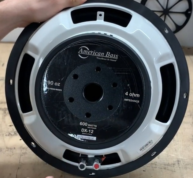 American Bass DX 12 Inch Subwoofer, DX12, DX-12, DX124, DX-124