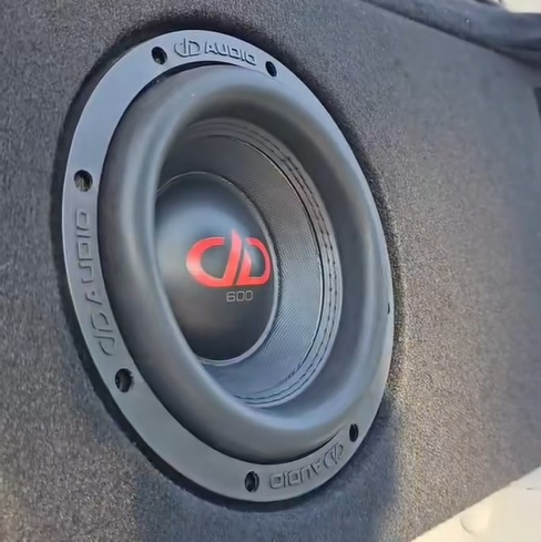DD608F, 608-F, DD-608-F, 608 Sub, DD 600 Series 8", 608f box, 608f magnet, 608f surround, 608f basket, 608f ported, 608f in truck