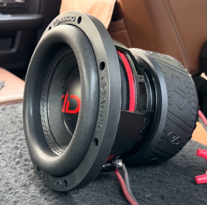 DD608F, 608-F, DD-608-F, 608 Sub, DD 600 Series 8", 608f box, 608f magnet, 608f surround, 608f basket, 608f ported, 608f in truck
