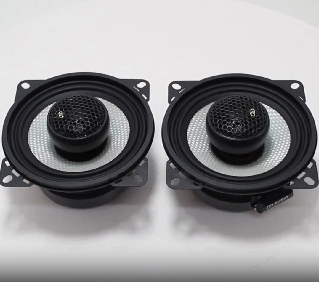 DD Audio D-X4b 4 Inch Coaxial Speakers, DX4B, DX-4B, D-X4-B, D-Series 4" Speakers, DD-DX4B