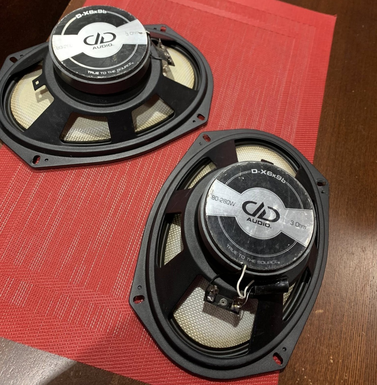 DD Audio D-X6x9b 6x9 Inch Coaxial Speakers, DX69B, D-X69B, DX-69B, D-X6.9-B, DX6.9B