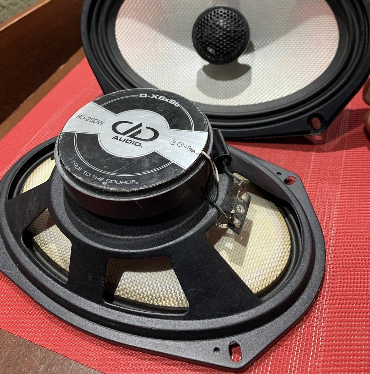 DD Audio D-X6x9b 6x9 Inch Coaxial Speakers, DX69B, D-X69B, DX-69B, D-X6.9-B, DX6.9B
