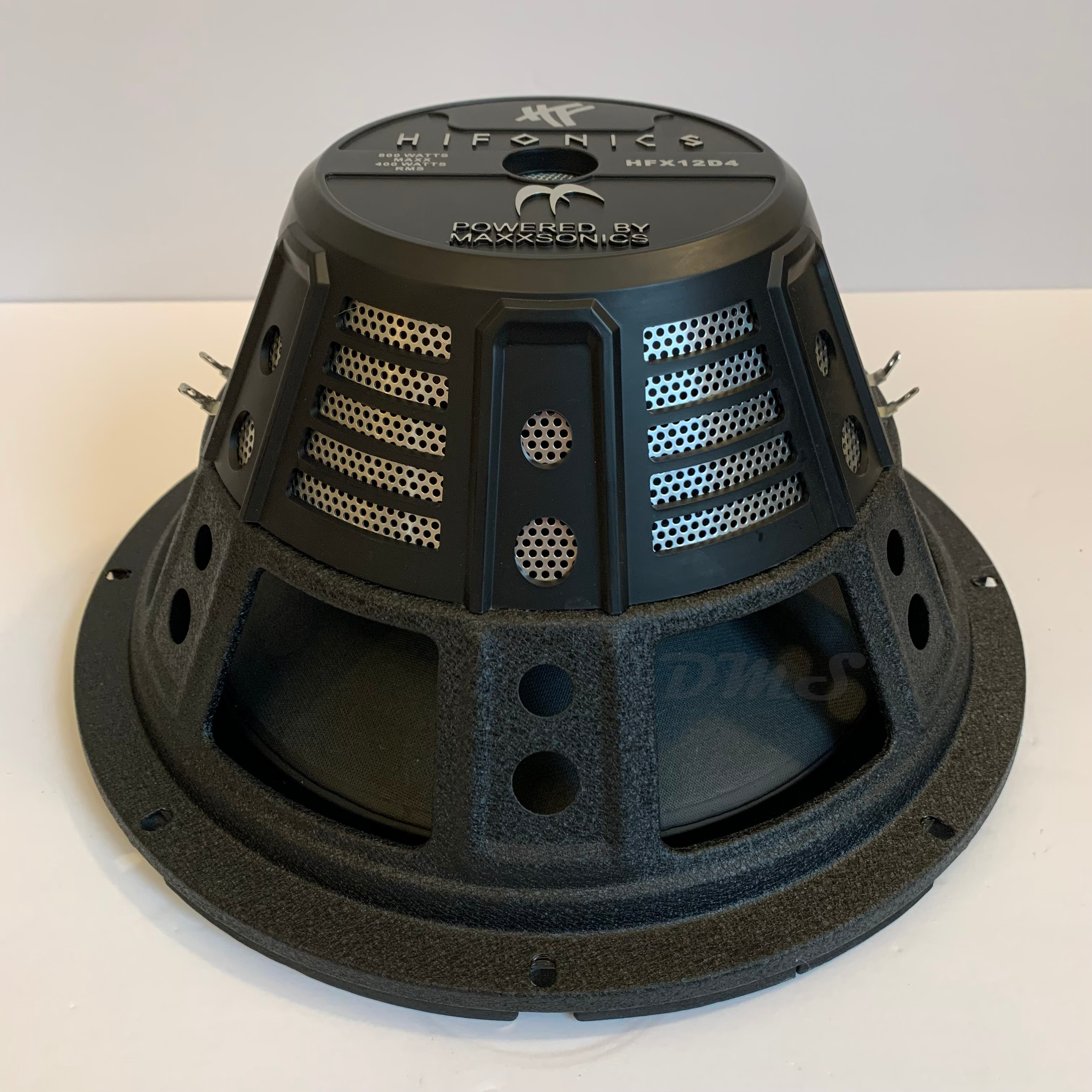 Hifonics HFX 12 Inch Subwoofer Speaker, HFX12, HFX-12, HFX12D4BK, HFX-12D4-BK