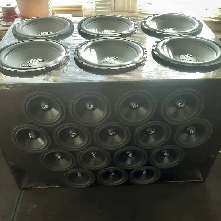 Hifonics HFX 12 Inch Subwoofer Speaker, HFX12, HFX-12, HFX12D4BK, HFX-12D4-BK