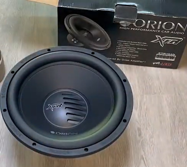 Orion XTR 15 Inch Subwoofer, XTR15, XTR-15, XTR154D, XTR152D, XTR-154D, XTR-152D
