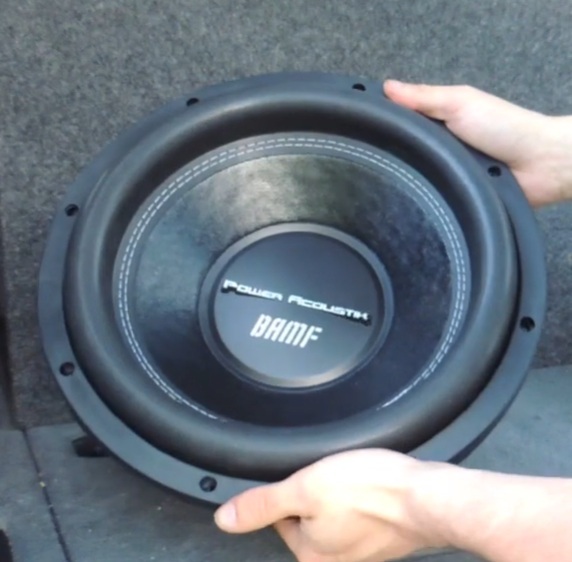 Power Acoustik BAMF 12 Inch Subwoofer, BAMF12, BAMF-12, BAMF124, BAMF122, BAMF-122, BAMF-124