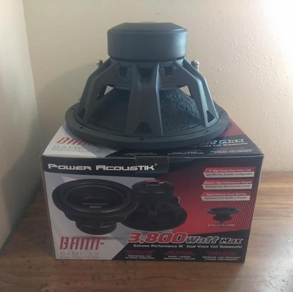 Power Acoustik BAMF 15 Inch Subwoofer Photo Gallery, BAMF-15